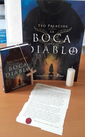 La última novela de Teo Palacios "LA BOCA DEL DIABLO" 